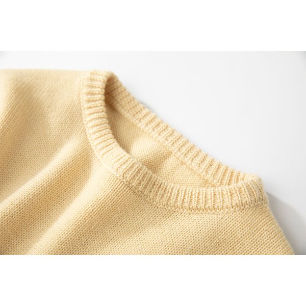 Uncle Cotton Girls’ Merino Wool Sweater (Machine Washable) - Image 3