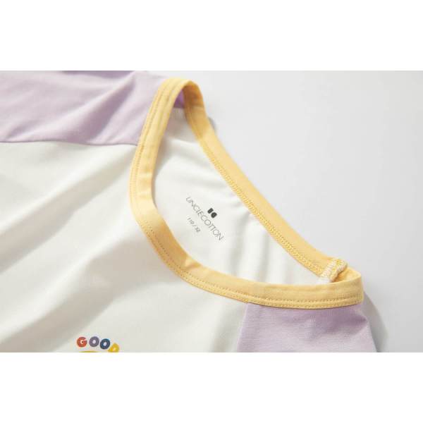 Uncle Cotton Girls' Short Sleeve Pyjamas - Image 2